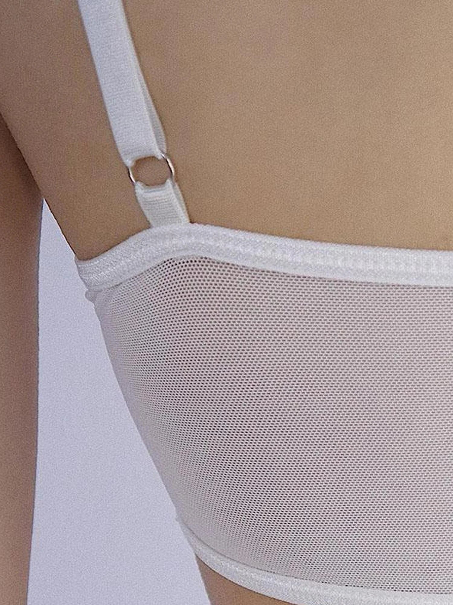 Lace Desire Versatile Black White Camisole