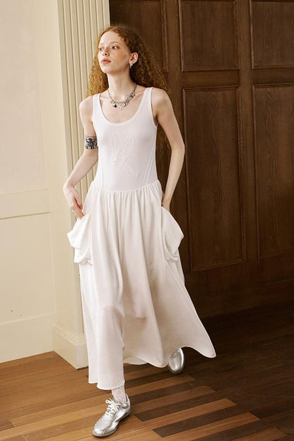 DIDDI MODA Lace Star Cutout Dress