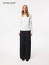 Layered Hem Straight Shoulder Women&