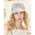 2th Desire Vintage Floral Lace Headscarf Cold Weather Headwear