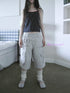ang project Retro Summer Cargo Shorts With Large Zipper Pockets