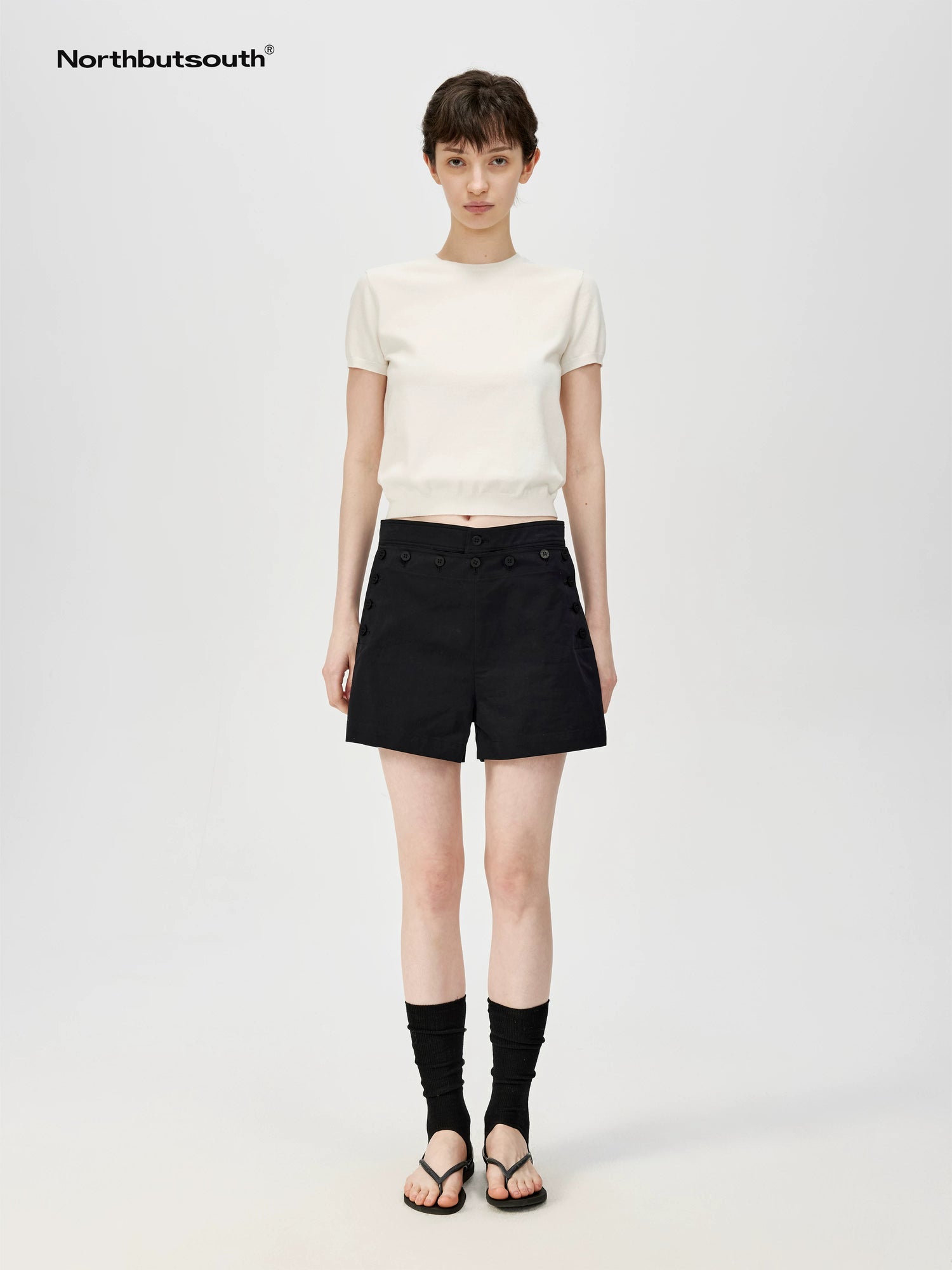 Lightweight Knit T-shirt In Multiple Colors