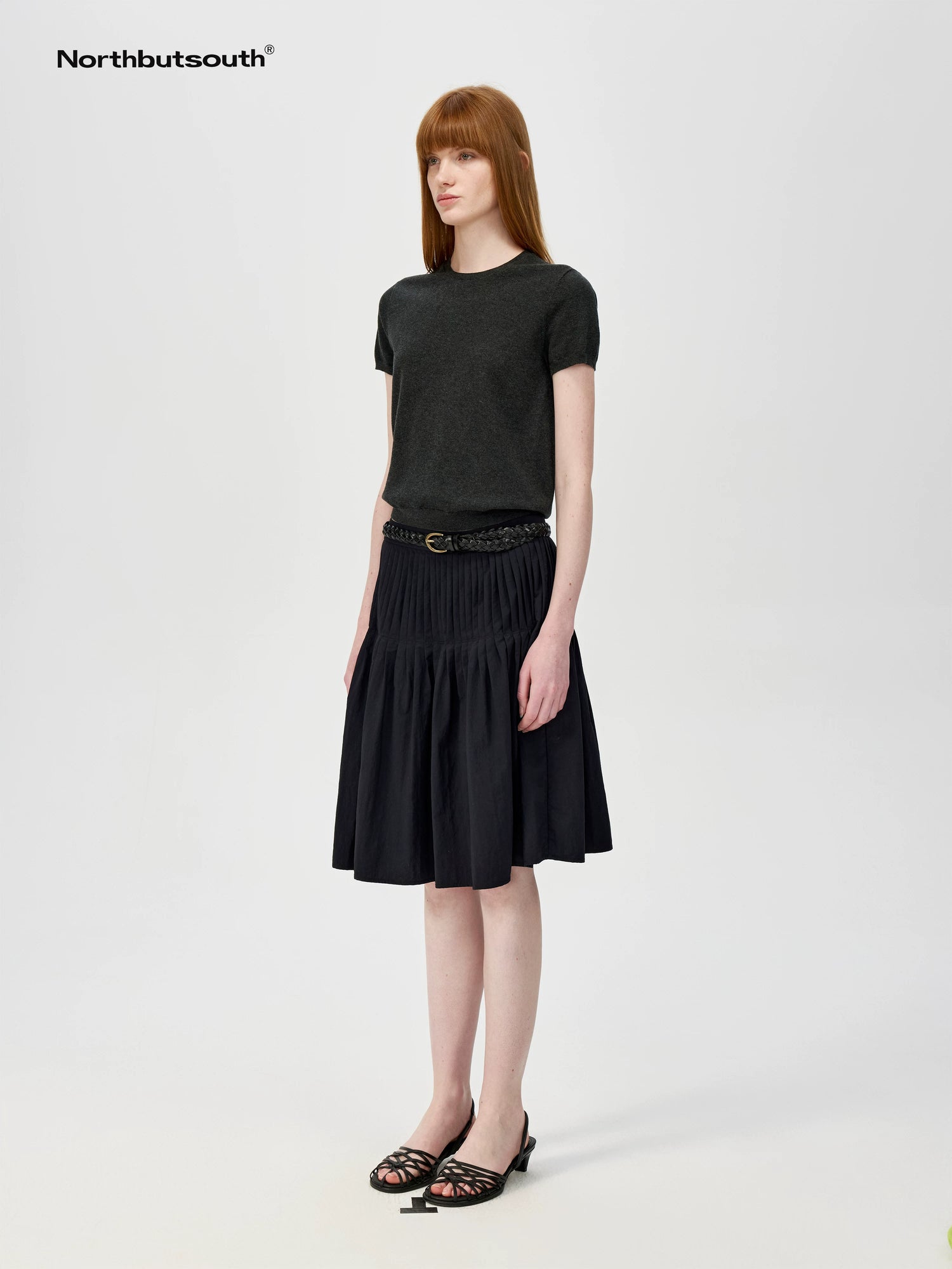 Lightweight Knit T-shirt In Multiple Colors