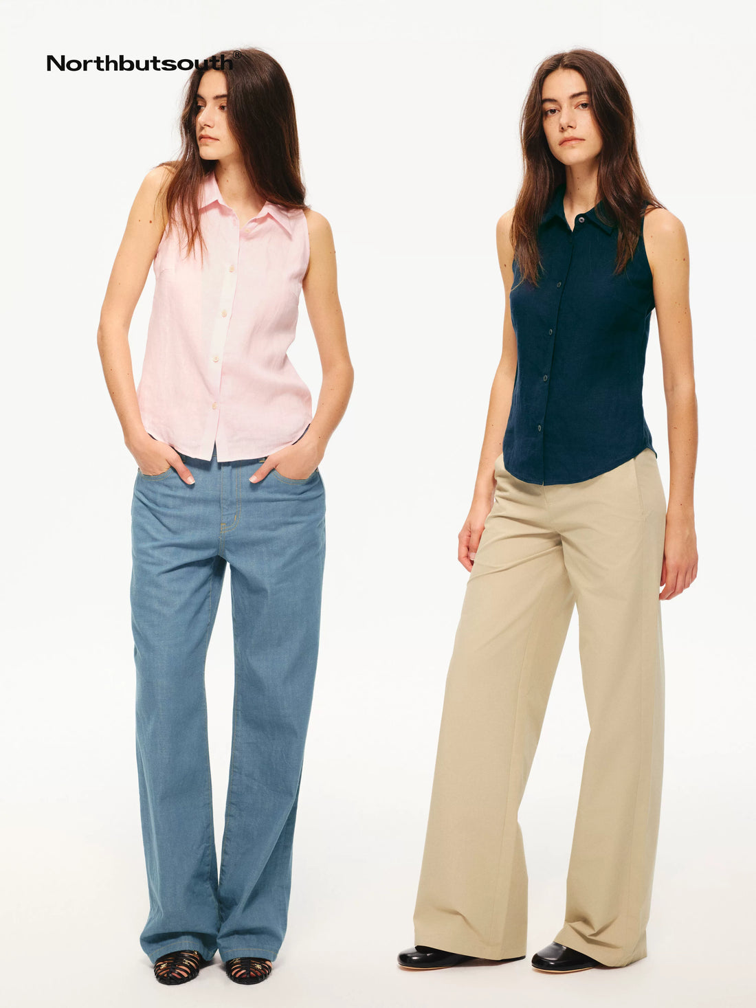 Lightweight Single Button Off Shoulder Sleeveless Women&