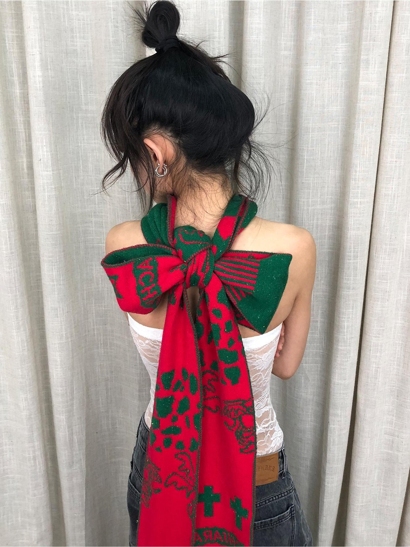 Limited Edition Sold Out No Restocking Christmas Retro Christmas Scarf 25