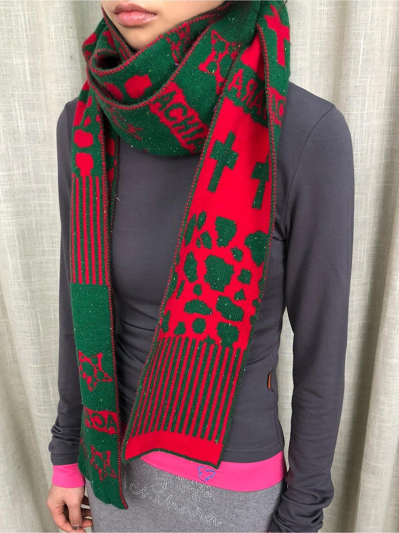 Limited Edition Sold Out No Restocking Christmas Retro Christmas Scarf 35