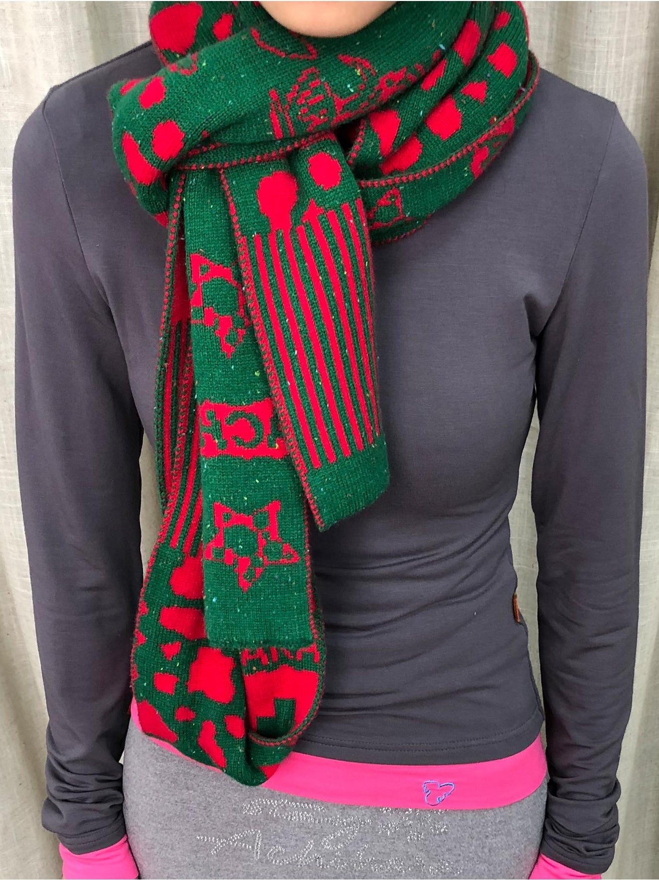 Limited Edition Sold Out No Restocking Christmas Retro Christmas Scarf 41