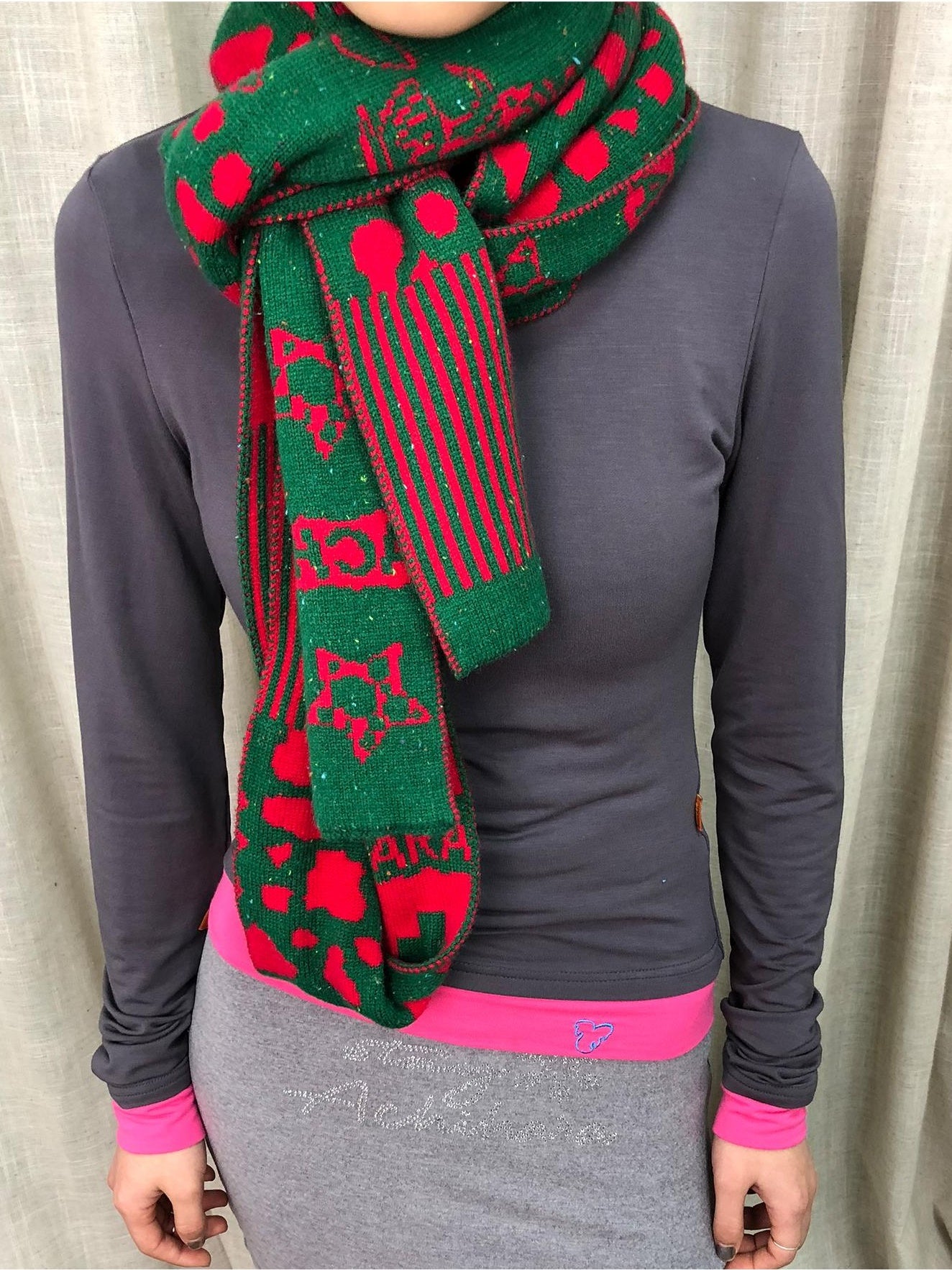 Limited Edition Sold Out No Restocking Christmas Retro Christmas Scarf 43