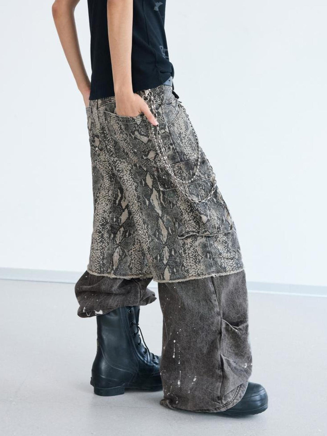 Peoplesense Loose Washed Cotton Unisex Overalls