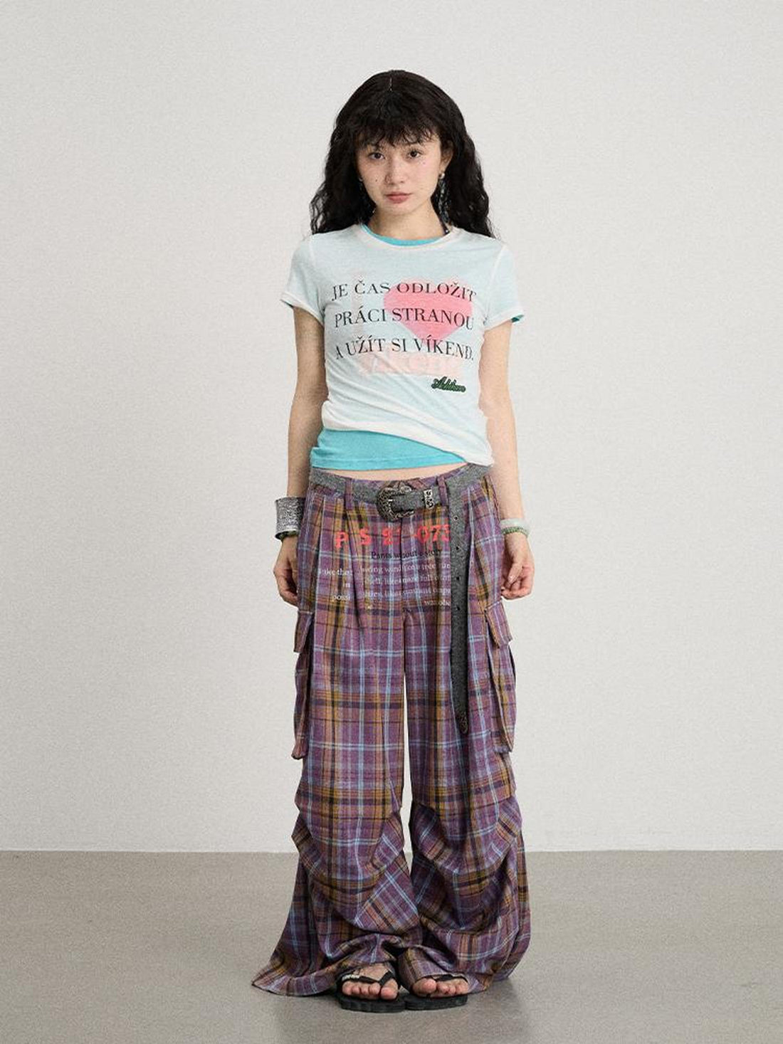 Achihara Love Weekend Double Layer Tee Summer 2025
