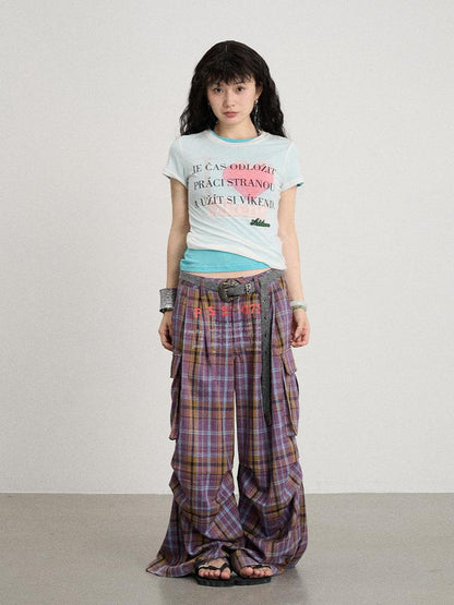 Achihara Love Weekend Double Layer Tee Summer 2025