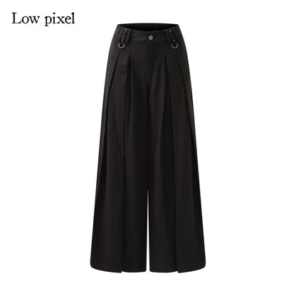 Low_pixel_Black_Pressed_Pleats_Low_Waist_Studs_Women&