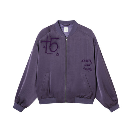 Achihara Lightweight Padded Shoulder Baseball Jacket