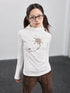 Achihara Hooded Star Print Thermal Long Sleeve T Shirt