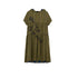 Achihara Reversible Plaid Trim Vintage A Line Dress For Summer Fall