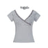 Update Cest Nous Sea Witch Butterfly Poetry Tee V-Neck T-Shirt Long-Sleeve