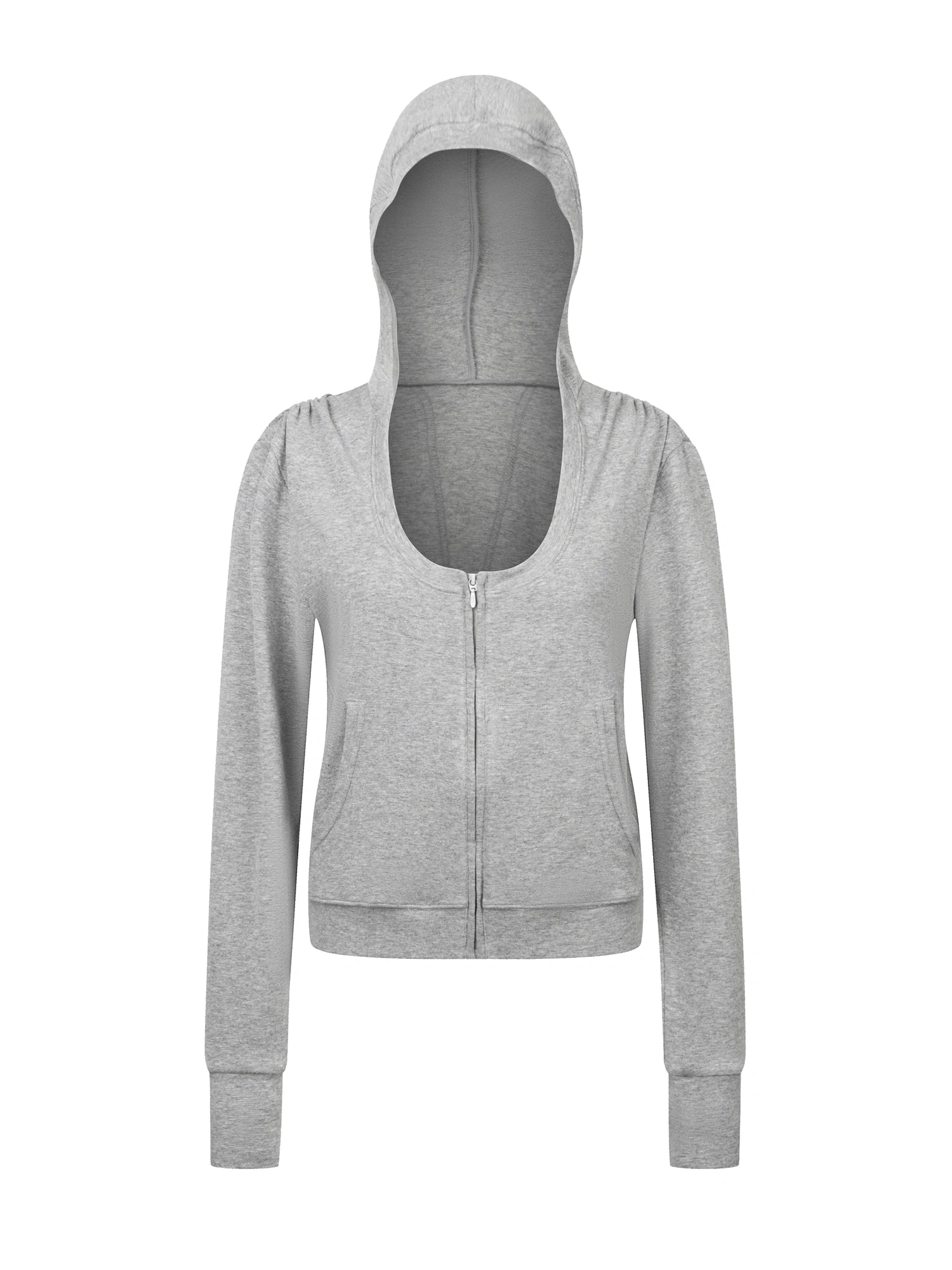 Mito_de_dar_Curved_Brim_Pleated_Bamboo_Cotton_Cropped_Hoodie_MISSTT