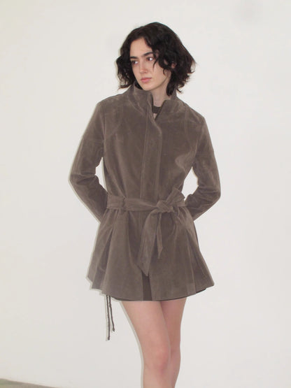Mito_de_dar_Fermented_Suede_Shoulder_Neat_Skirt_Style_Windbreaker_MISSTT
