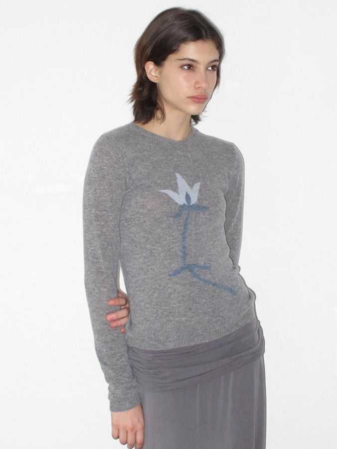 Mito de dar Gladiolus V-neck Slim Knit Women&