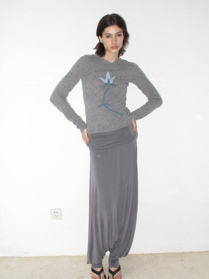 Mito de dar Gladiolus V-neck Slim Knit Women&