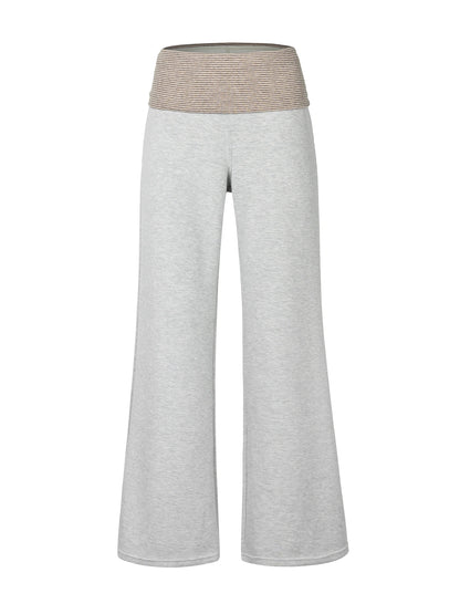 Mito_de_dar_Low_Saturation_Foldable_Color_Block_Waist_Knitted_Low_Rise_Lounge_Sweatpants_MISSTT