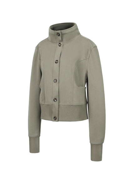 Mito_de_dar_Matte_Stand_Collar_Slim_Fit_Waist_Cinched_Urban_Jacket_MISSTT