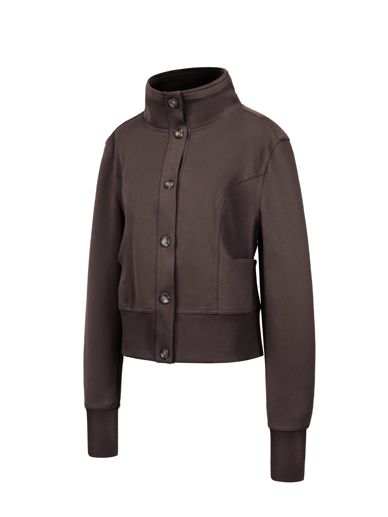 Mito_de_dar_Matte_Stand_Collar_Slim_Fit_Waist_Cinched_Urban_Jacket_MISSTT