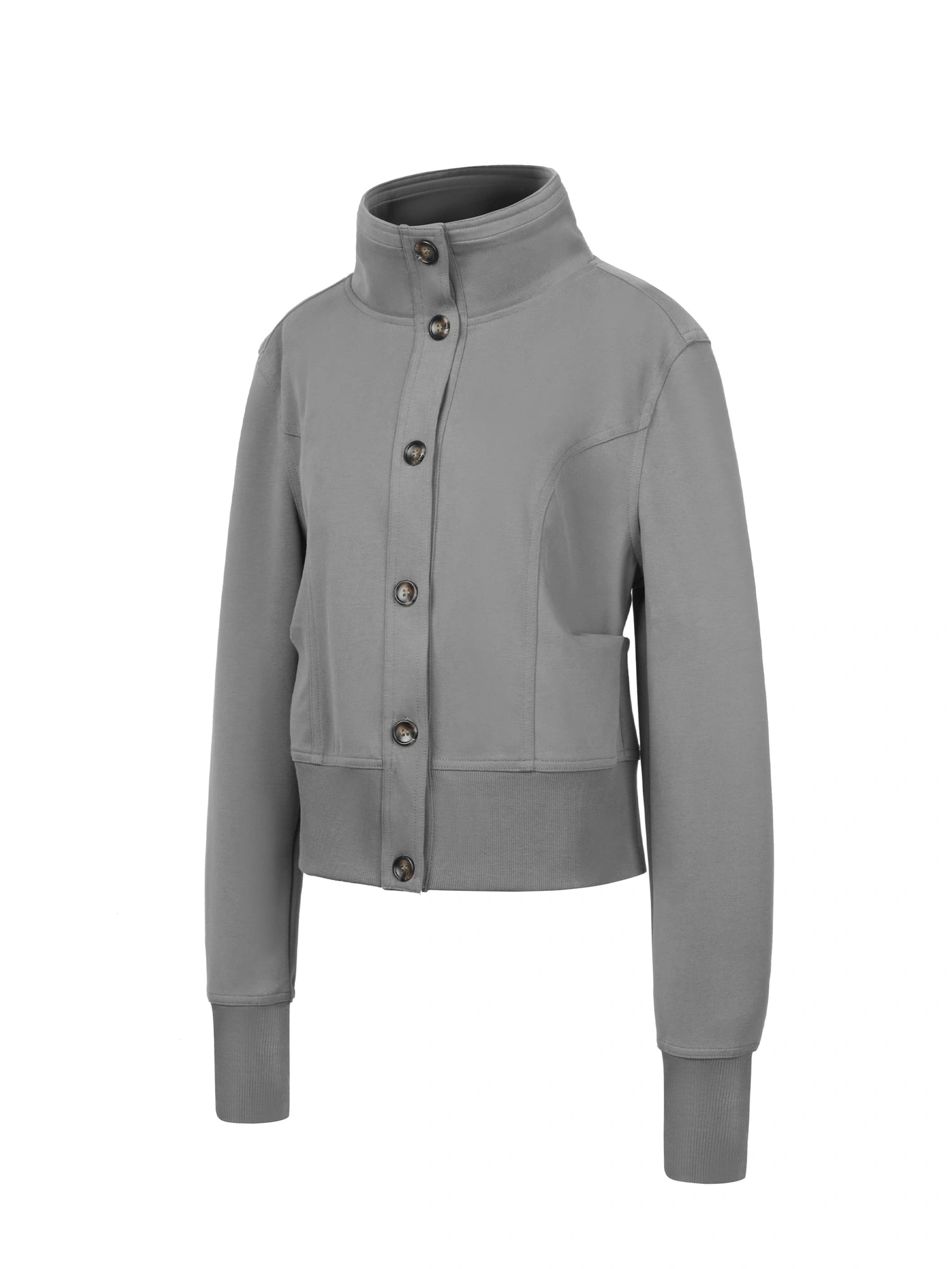 Mito_de_dar_Matte_Stand_Collar_Slim_Fit_Waist_Cinched_Urban_Jacket_MISSTT