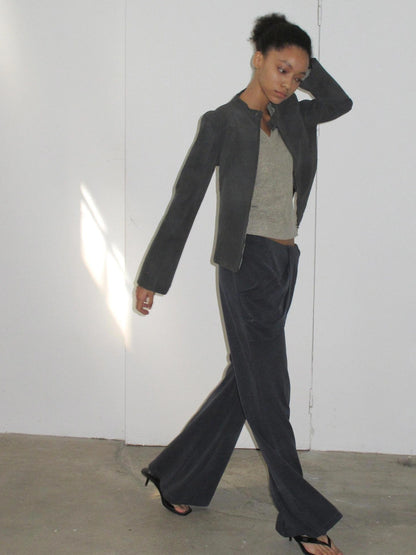 Mito de dar Misty Fit Short Leather Jacket