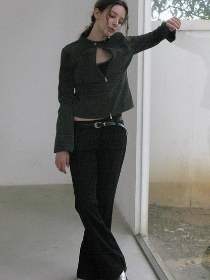 Mito de dar Misty Fit Short Leather Jacket
