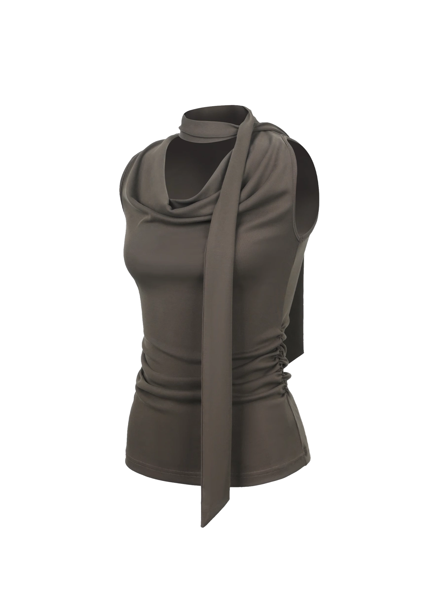 Mito_de_dar_Modal_Sand_Washed_V-neck_Crossover_Back_Tank_Top_MISSTT