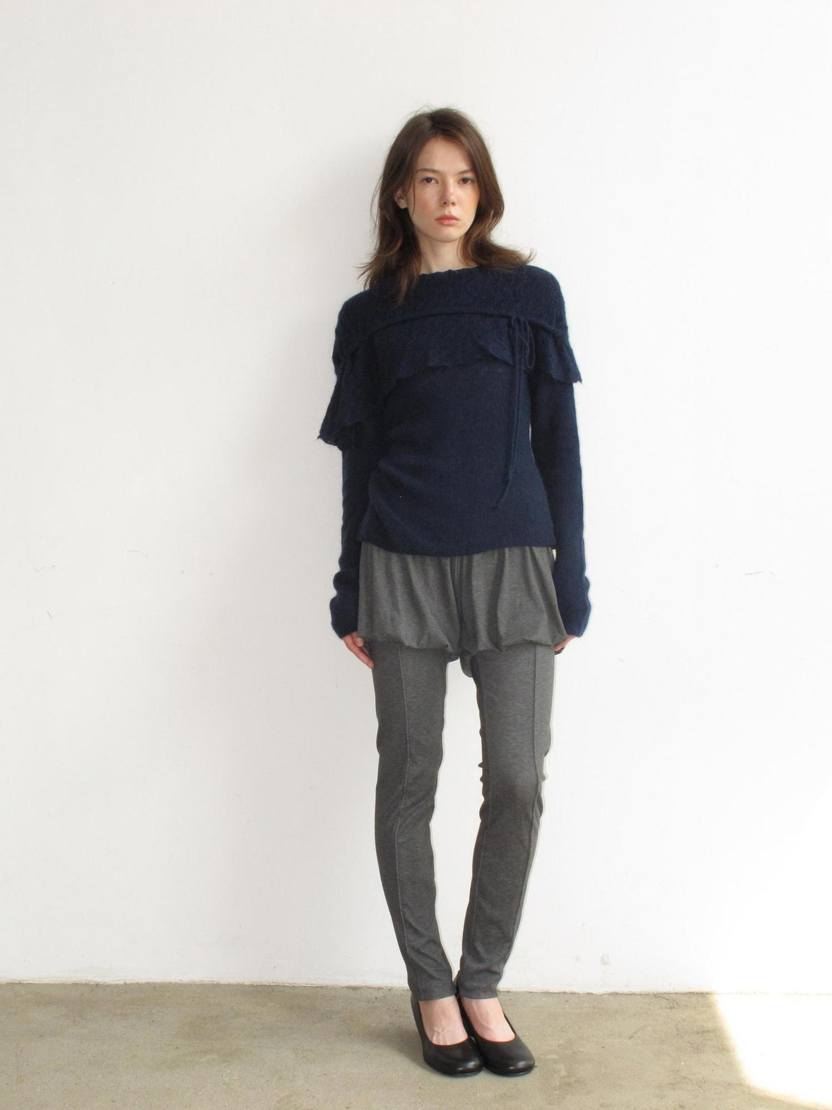 Mito de dar Pleated High Stretch Solid Women&