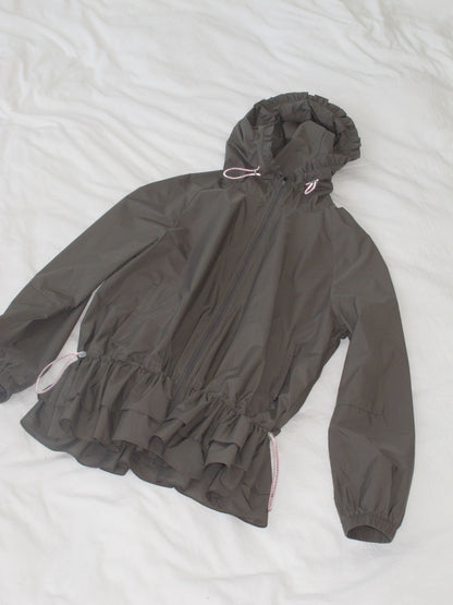 Mito_de_dar_Ruffle_Hem_Drawstring_Hooded_Upf50+_Lightweight_Women&