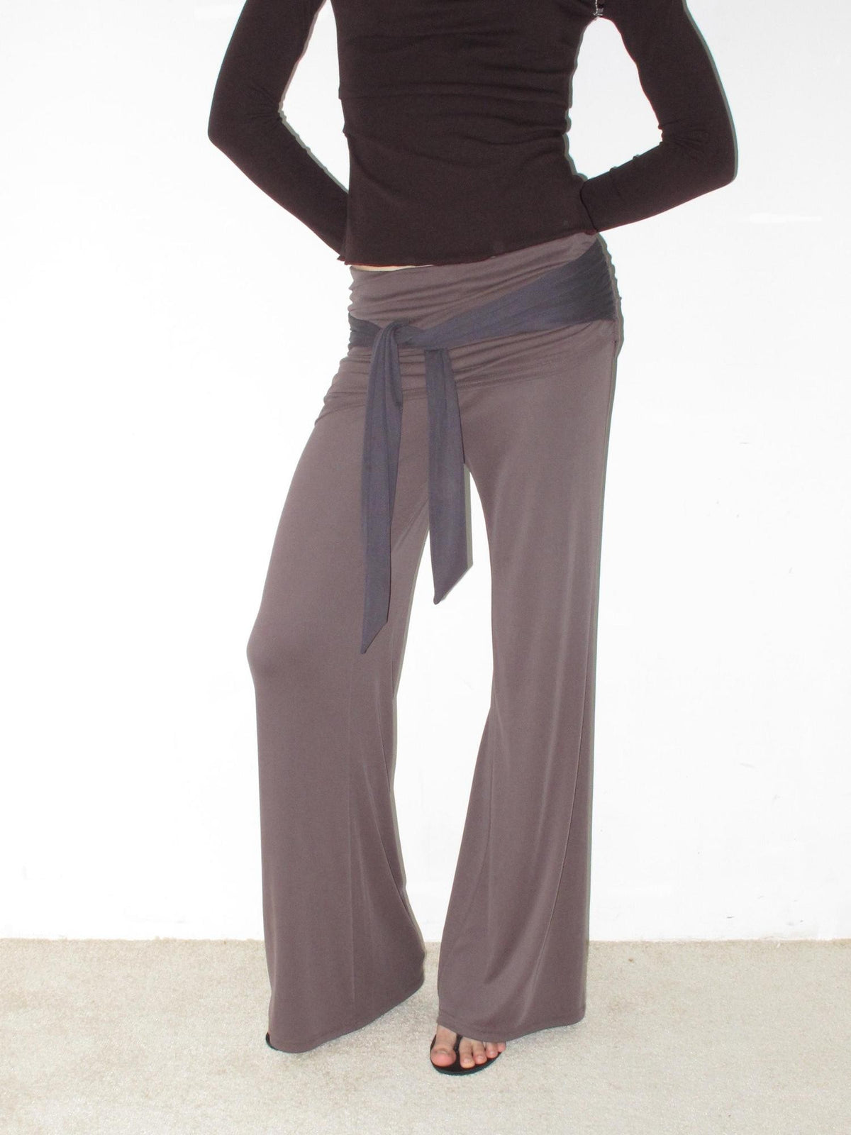 Mito de dar Sandwashed Drawstring High Stretch Skin Friendly Women&