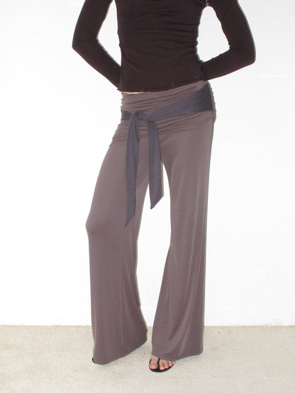 Mito de dar Sandwashed Drawstring High Stretch Skin Friendly Women&