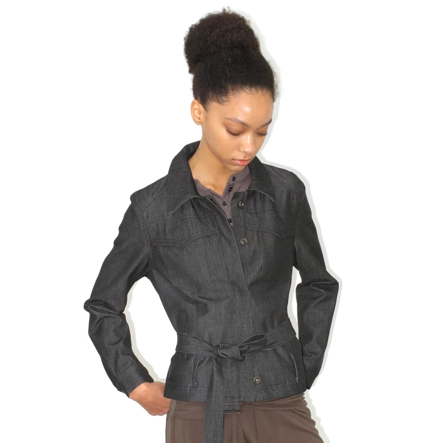 Mito_de_dar_Shape_Retaining_Modal_Casual_Slim_Tie_Waist_Women_Cropped_Button_Jacket_MISSTT