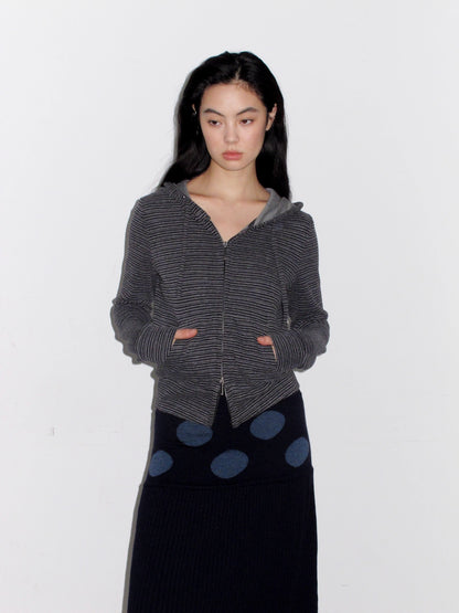 Mito_de_dar_Short_Striped_Hooded_Cardigan_MISSTT