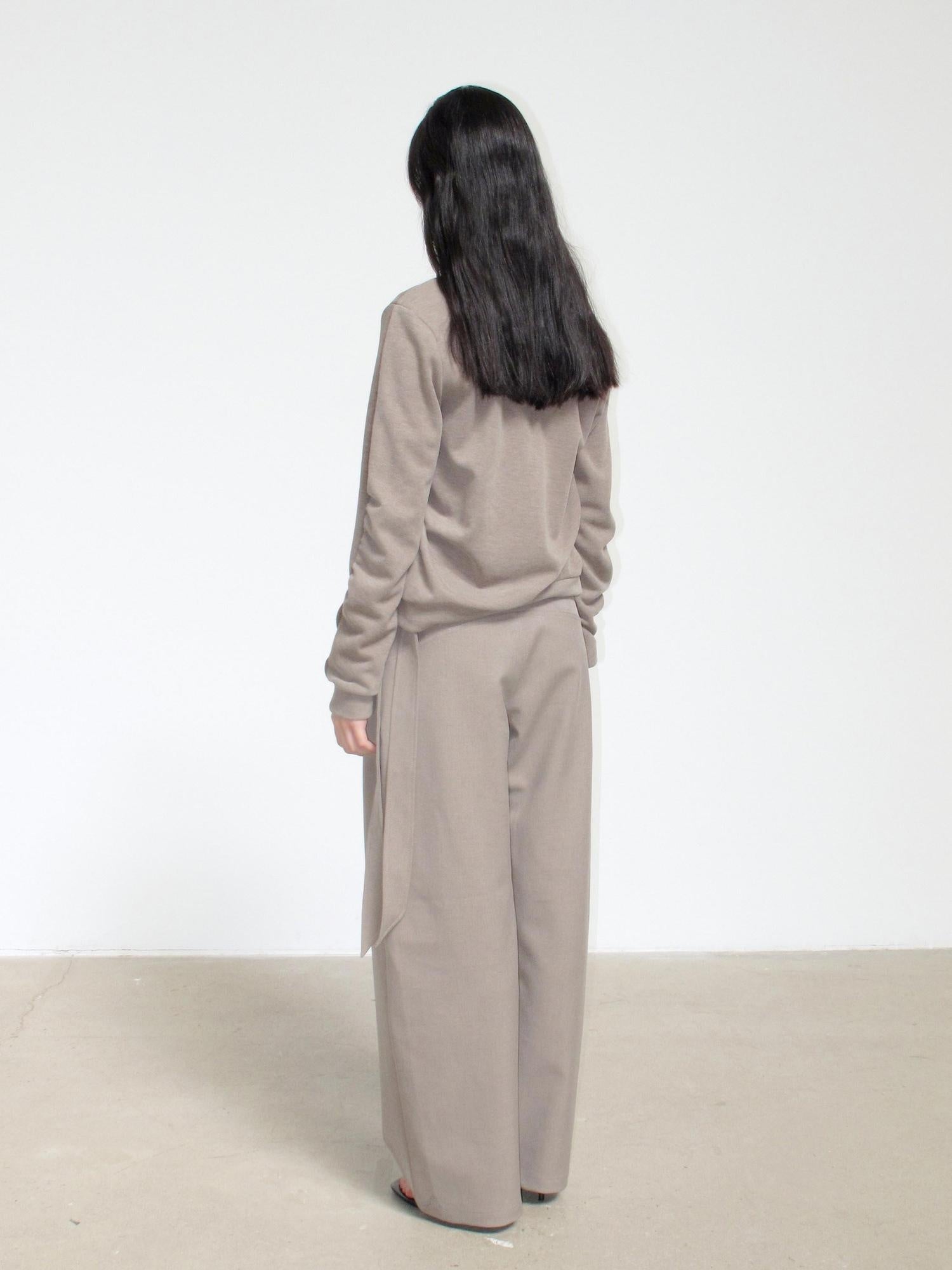 Mito de dar Skin Friendly Acrylic Blend Colorblock Relaxed Fit Cropped Crew Neck Cardigans