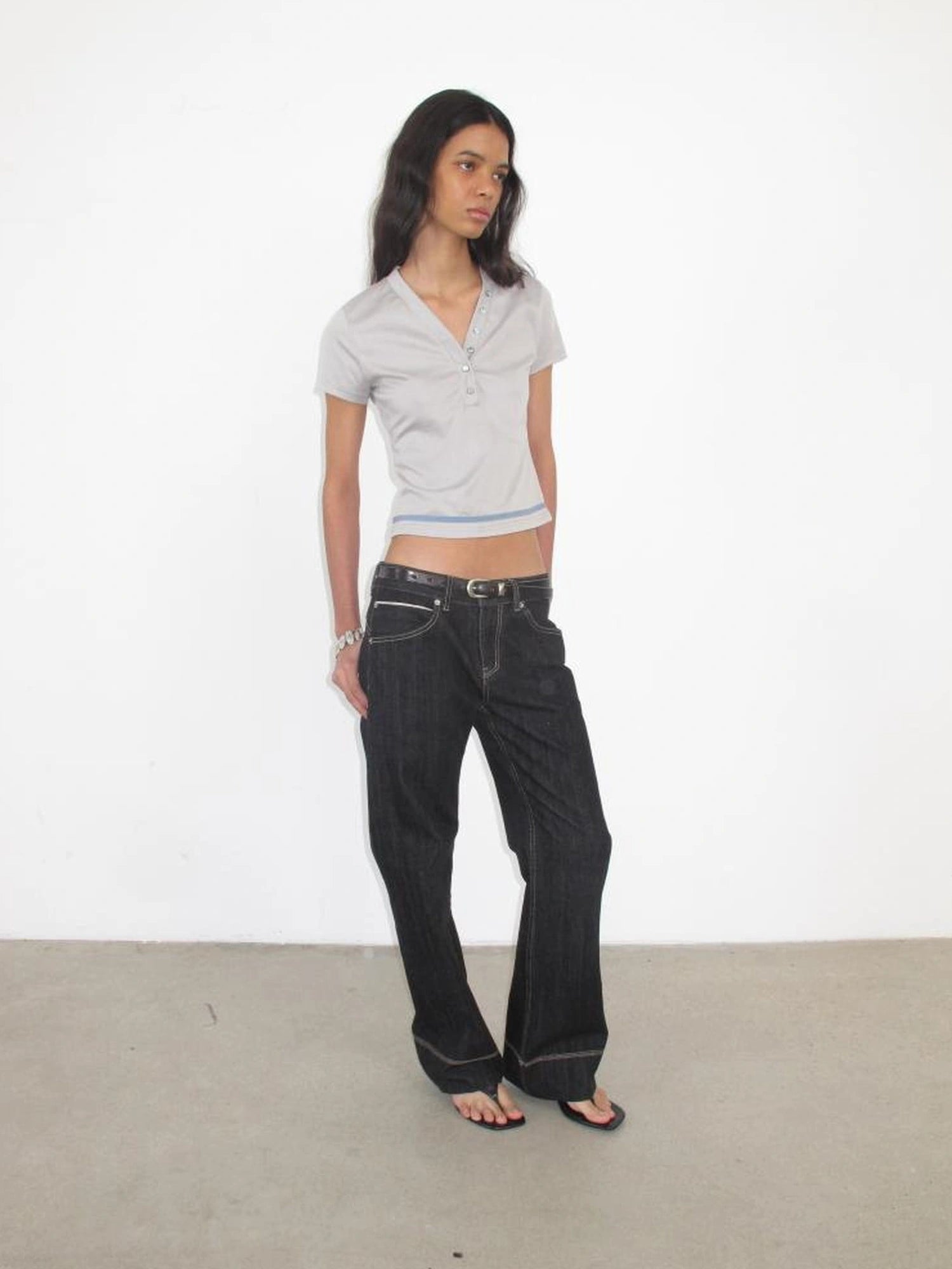 Mito de dar Slim Straight Selvedge Denim Jeans Original Red Edge