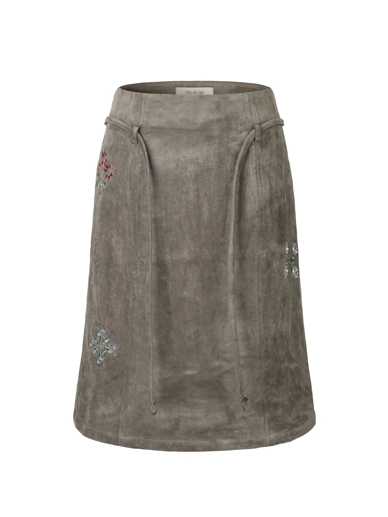 Mito_de_dar_Vintage_Embroidered_Suede_A_Line_Skirt_MISSTT