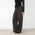 Mito_de_dar_Vintage_Ruched_Silver_Button_Straight_Leg_Women&