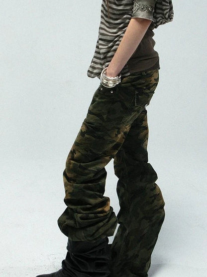 Multi-Way Striped Hooded Layered Zip Vest T-Shirt