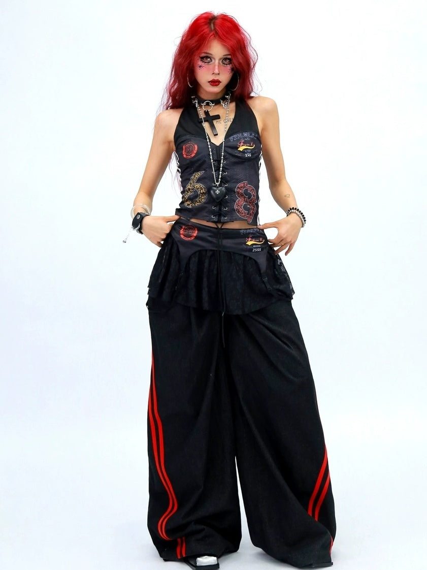 NANAICHILLI Breathable Lightweight Black Ribbed Slim Fit Casual Womens Workout Tank Top