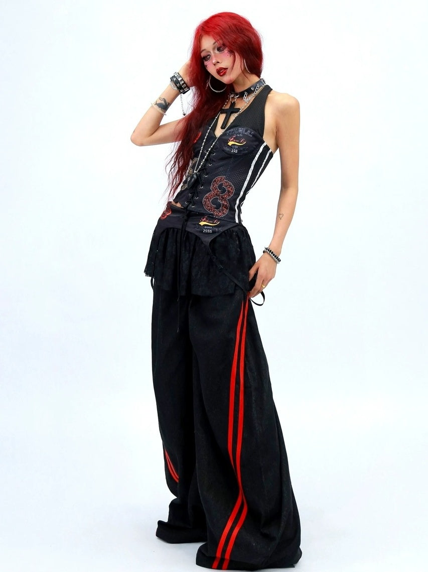 NANAICHILLI Breathable Lightweight Black Ribbed Slim Fit Casual Womens Workout Tank Top