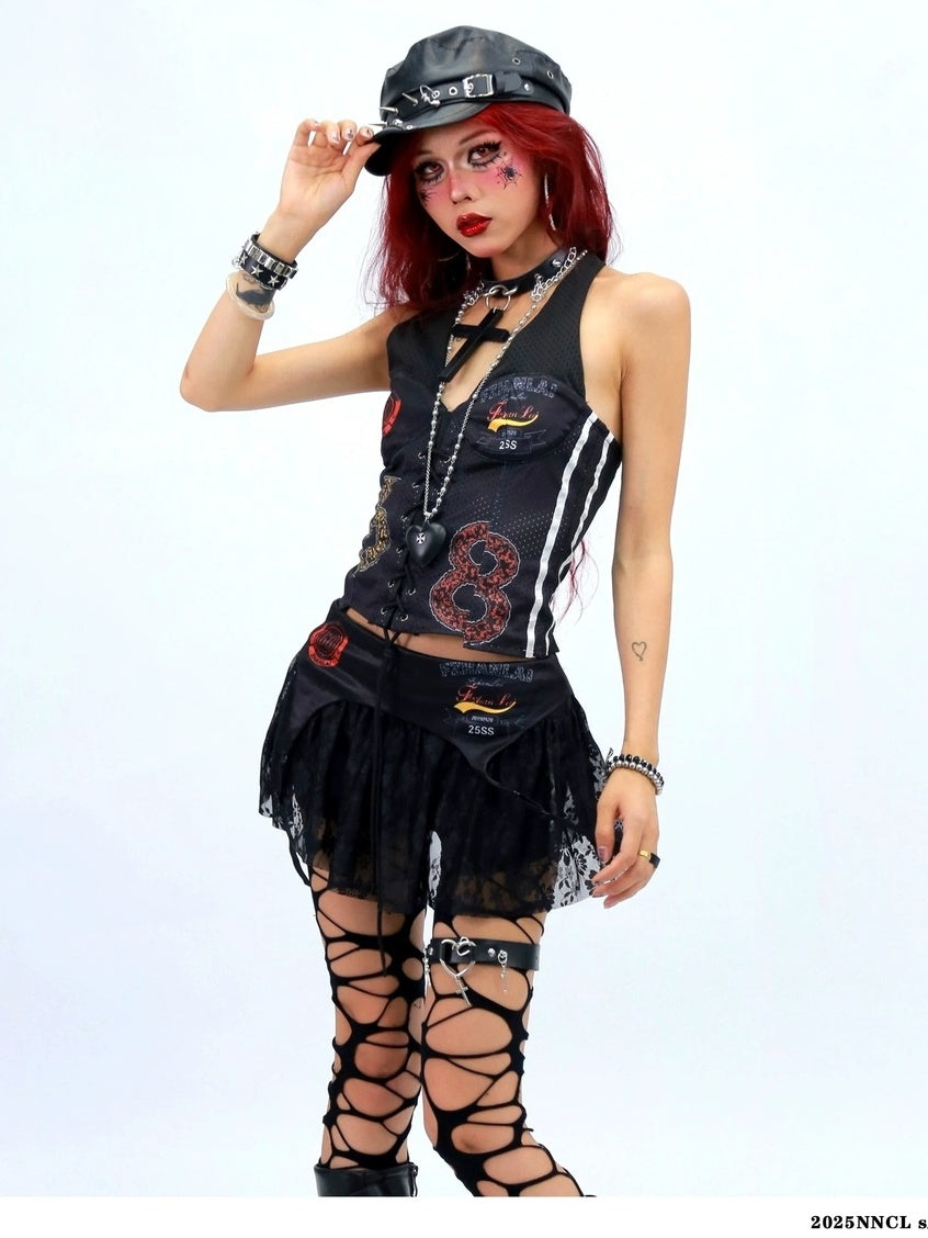 NANAICHILLI Breathable Lightweight Black Ribbed Slim Fit Casual Womens Workout Tank Top