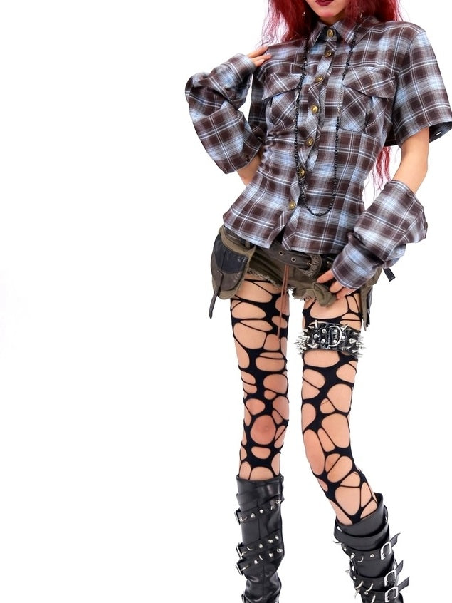 NANAICHILLI Breathable Lightweight Classic Fit Everyday Casual Blue Gray Shirt