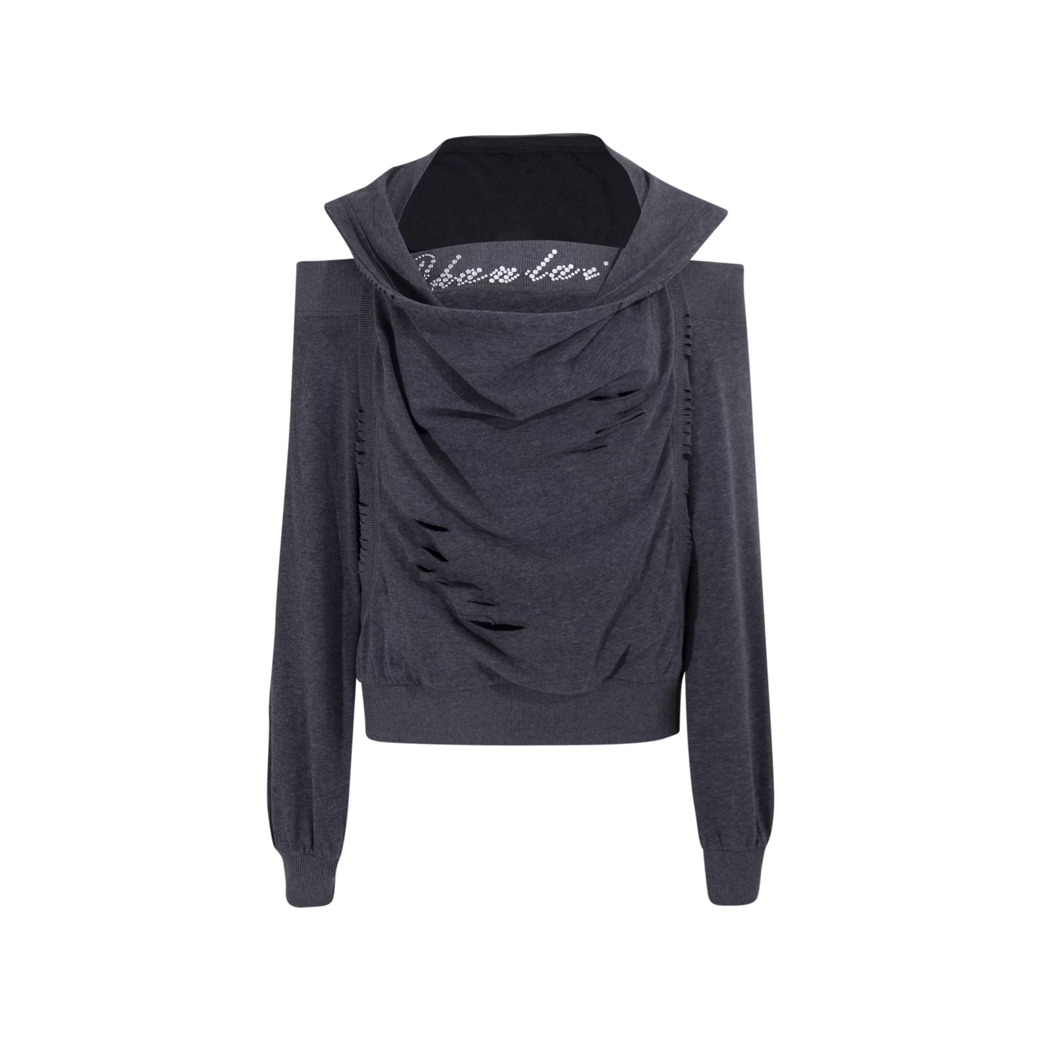 NANAICHILLI_Cozy_Oversized_Pullover_Street_Style_Hooded_Long_Sleeve_Plain_Gray_Hoodies_MISSTT