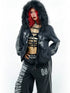 NANAICHILLI Cozy Zip Hooded Sweatshirt With Straight Leg Pants Unisex Loungewear Set