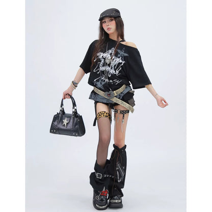 NANAICHILLI_Creative_Print_Sexy_Loose_Fit_Round_Neck_Women_100_Percent_Cotton_T-Shirt_MISSTT