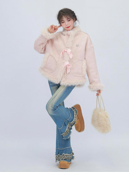 NANAICHILLI High Waist Subtle Flare Long Length Womens Black Blue Stretch Denim Jeans